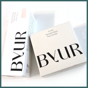 §●ByUR バイユア セラムフィット モイストフェイスパウダー ＆トーンアップクリーム ★計2点