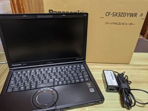 希少ブラック パナソニック レッツノート Let