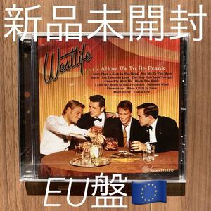 WESTLIFE ウエストライフ ....Allow Us To Be Frank アラウ・アス・トゥ・ビー・フランク EU盤 新品未開封 9