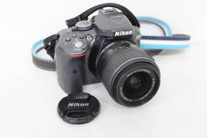 ☆【中古】Nikon ニコン D5300 レンズ NIKKOR 18-55mm 1:3.5-5.6 G2 デジタルカメラ 動作未確認 激安 1円スタート