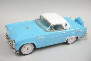 50’s フィフティーズ Ford フォード THUNDERBIRD サンダーバード ハードトップ 1956 ブルー 全長約26cm ブリキ 日本製