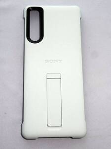 SONY純正 Xperiaスマホカバーfor Xperia 10 IV SO-52C SOG07 XQZ-CBCC グレー