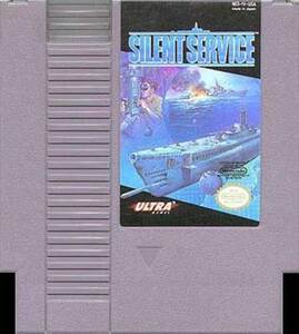 海外限定版 海外版 ファミコン サイレントサービス Silent Service NES