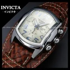 上品デザイン★クロノグラフ★レザー INVICTA Lupah 11322