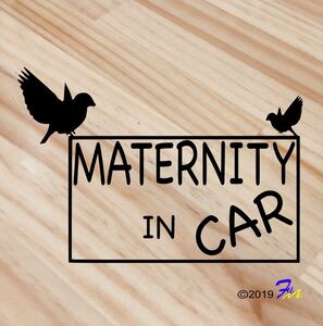 MATERNITY IN CAR18 ステッカー 全28色 #mFUMI