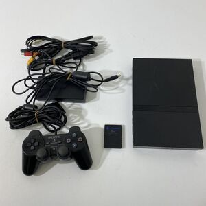 動作確認済み PlayStation2 PS2 本体 一式 コントローラー DUALSHOCK2 メモリーカード SCPH-70000【送料無料】AAR1129S0473/1231