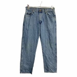 Wrangler デニムパンツ W34 ラングラー ライトブルー コットン メキシコ製 古着卸 アメリカ仕入 2410-283