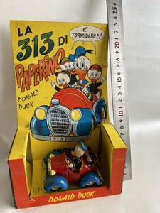 ビンテージ・イタリア製 ドナルドダックカー