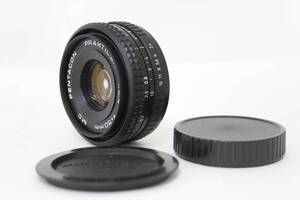 【返品保証】 ペンタコン Pentacon Prakticar 50mm F2.4 MC 前後キャップ付き レンズ M419