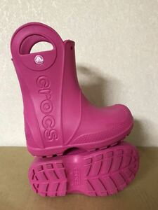 crocs HANDLE IT RAIN BOOT size-c8/15.5cm 中古(美品) NCNR