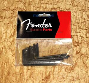 新品 Fender純正 1/8 Hex (Allen)Truss Rod Adjustment Wrench フェンダー トラスロッド 等 アジャスト レンチ 12本