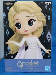 即決価格 希少【新品】Disny Qposket アナと雪の女王 エルサ FROZEN ２ フィギュア Q posket 美少女 レア 同梱可能