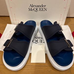 未使用　Alexander McQueen サンダル ネイビー スポーツサンダル