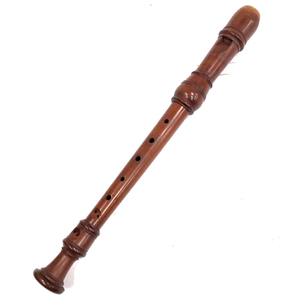 ドルメッチ リコーダー 楽器 木管楽器 縦笛 木製 ケース付き 現状品 J&M DOLMETSCH