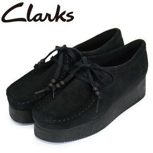 Clarks (クラークス) 26173497 Wallacraft Bee ワラクラフトビー レディースシューズ BlackSde CL095 UK4.5-約23.5cm