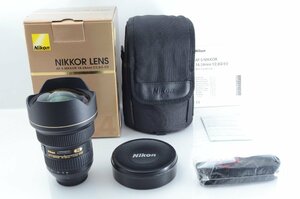 #B139 ★超美品！★Nikon AF-S NIKKOR 14-24mm F2.8G ED ニコン