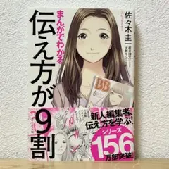 ▼まんがでわかる伝え方が９割 佐々木圭一 星井博文／大舞キリコ 帯あり 漫画