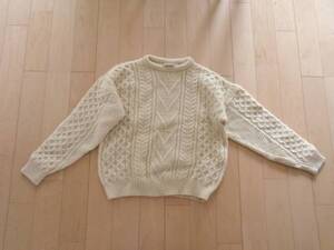 MADE IN ENGLAND Texabond PURE NEW WOOL SWEATER 英国製