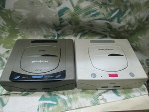 SEGA セガ セガサターン 本体 HST-3220 HST-3210 2台 まとめセット SEGA SATURN SS ジャンク