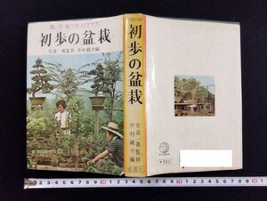 ｐ∞*　初歩の盆栽　買い方・育て方・仕立て方　昭和41年　金園社　/B上-2