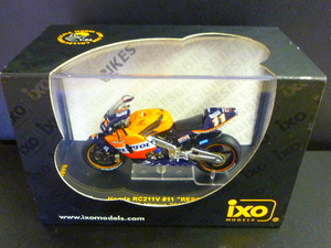 ixo製品 1/24 レプソル ホンダ RC211-Ｖ 宇川　徹　#11 HRC REPSOL HONDA RC 211V 2002 MotoGP