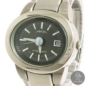 1円～SEIKO セイコー アルバ AKA デイト メンズ ウォッチ V742-5A40 ブラック◆ 送料600円(近畿)～ ◆ ～1/29(水)終了 質屋-10547