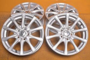 240329504347210　ESTROSA　16×6.5J　+48　5穴　PCD114.3　ハブ径73mm　テーパー　4本セット