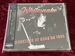 ★Alive The Live★ホワイトスネイク★ライヴ・イン・UK 1983★帯付★CD★リマスター★WHITESNAKE★MONSTERS OF ROCK UK 1983★