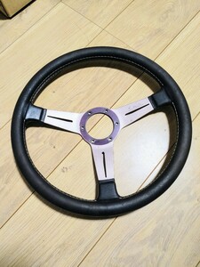 1977年製 NARDI ステアリング ナルディ クラシック 35.5パイ ハンドル レストアベース 旧車 当時物