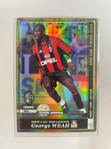 Panini WCCF 2002-2003 ATLE ジョージ・ウェア　George Weah 1966 Liberia　AC Milan Italy 1995-2000 All Time Legends フリ01