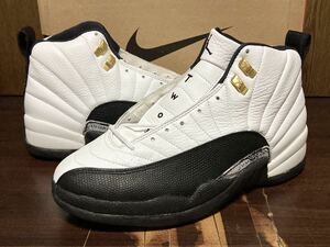 1996 90s VINTAGE NIKE AIR JORDAN 12 OG オリジナル TAXI ナイキ エアジョーダン タクシー AJ12 【130690-101】MADE IN TAIWAN台湾 US9.5