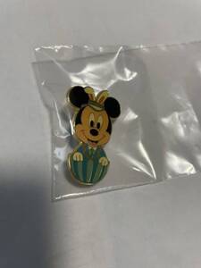 TDR　東京ディズニーリゾート　 ミッキーピンバッジ 　イースター　非売品　ゲイム景品