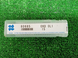 未開封 未使用品 OSG オーエスジー 刃径15mm コバルトハイススクエア エンドミル 2刃 キー溝用 EKD-OL1-15