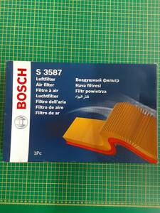 【処分品】BOSCH/ボッシュ ボルボ XC90 CBA-CB5254AW・LA-CB5254AWエアーフィルター エアーエレメント (1457433587)