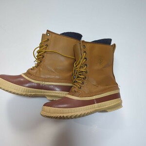 ☆レア　カナダ製　SOREL ソレル スノーブーツ ウィンターブーツ CARIBOU　MADE IN　CANADA　9 27　スノーボード　スノーモービル　雪山