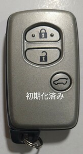 初期化済トヨタ純正3ボタンスマートキー ランドクルーザープラド基盤番号271451-5300 新品電池サービス⑯