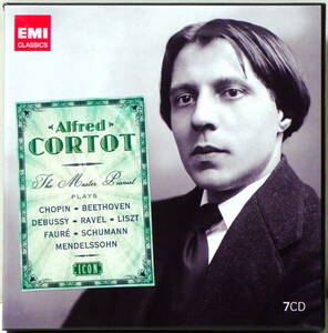 7CD コルトー ザ マスターピアニスト ティボー カザルス ALFRED CORTOT THE MASTER PIANIST EMI CLASSICS MADE IN EU