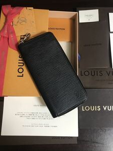 本物保証！LOUIS VUITTON 黒エピ ヴェルティカル