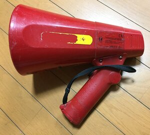 TOA　ハンド型メガホン　拡声器　（ER-510S？）管理番号：241001a