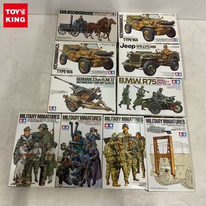 1円〜 タミヤ 1/35 ドイツ 18トン重ハーフトラック戦車回収アクセサリーセット 陸上自衛隊 イラク派遣隊員セット 他