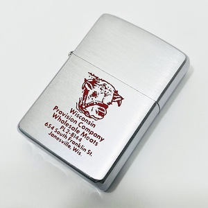 1円～ Zippo ジッポー 1964年製 ヴィンテージ オイルライター Wisconsin Provision Company Wholesale Meats