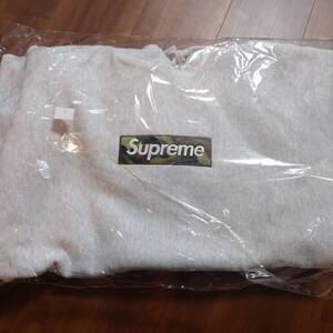 新品 23aw Supreme Box Logo Hooded Sweatshirt シュプリーム ボックスロゴ フーディー パーカー Ash Grey XL