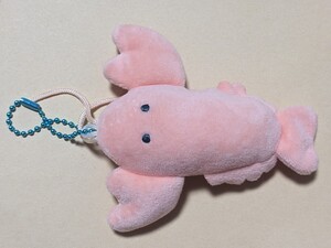 つぶらな瞳の水族館 BC マスコット ザリガニ ざりがに ぬいぐるみ ボールチェーン付き プライズ品