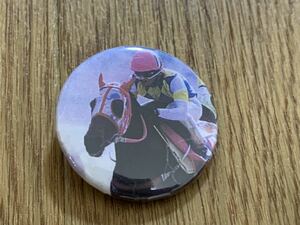 ★☆ ハルウララ 缶バッチ 高知競馬 送料84円～ 新品 未使用 2004年3月22日 YSダービージョッキー特別 現地購入 ウマ娘