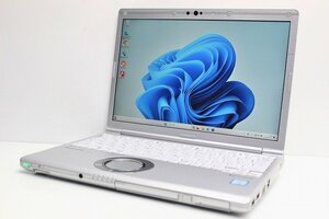 1円スタート ノートパソコン Windows11 WPS office搭載 Panasonic レッツノート CF-SV7 DVDマルチ 第8世代 Core i5 SSD256GB メモリ8GB