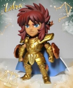 聖闘士星矢　魂ネイションズBOX　ARTlized　黄金聖闘士　天秤座　ライブラ童虎　旧アニメカラー版　フルリペイント　塗装済み完成品