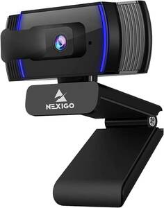 【新品】 NexiGo webカメラ N930AF 1080P ウェブカメラ マイク内蔵 usbカメラ プライバシーカバー付き オートフォーカス 