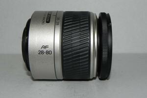 *ジャンク品　MINOLTA AF 28-80mm/f3.5-5.6D レンス゛*