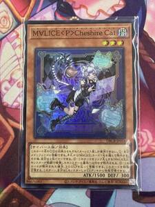 遊戯王 OCG/デッキビルドパック/クロスオーバー・ブレイカーズ/SR/M∀LICE〈P〉Cheshire Cat