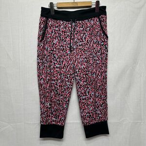 UNDER ARMOUR アンダーアーマー レディース ウインド クォーター ハーフ クロップド パンツ M ウーブン プリント カプリ WTR2107 b20144